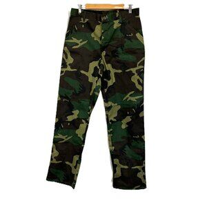 Camo Green Black pants New Without Tags NWOT